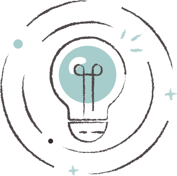 Illustration of a lightbulb